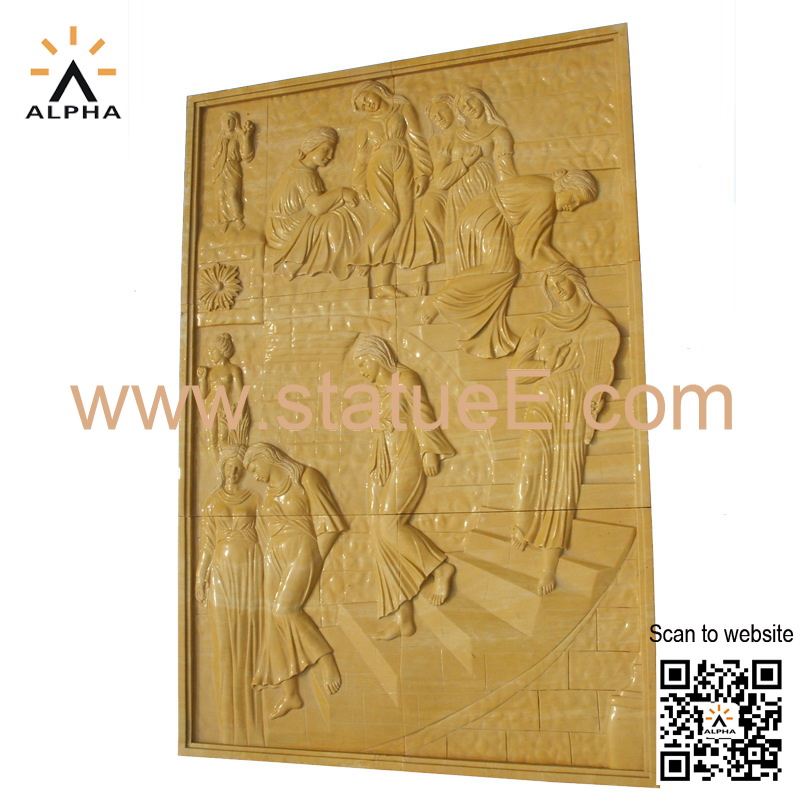 wall relief sculpture